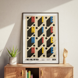 Plakat - Nie - A3 (297x420mm)