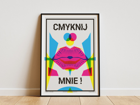 Plakat - Cmyknij Mnie - A3 (297x420mm)